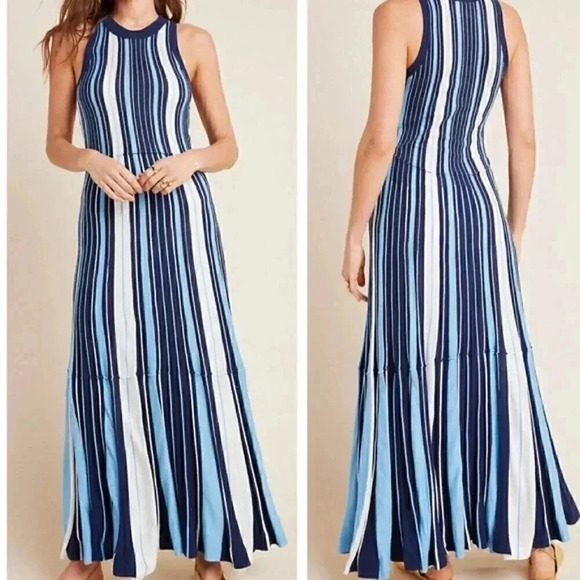 Anthropologie Dresses & Skirts - Anthropologie Striped Maxi Dress